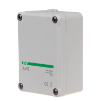 Automat zmierzchowy AWZ, 16A 24VAC/DC z wewnętrznym czujnikiem światłoczułym, IP65 | AWZ-24V F&F