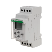 Przekaźnik czasowy 18-funkcyjny LCD PCS-517 styk: 1NO/NC, U=24-264V na szynę DIN | PCS-517 F&F