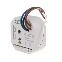 Odbiornik bistabilny RS-407B 230V 5A montaż w puszce Fi60 | RS-407B F&F