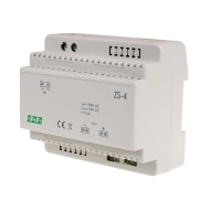 Zasilacz stabilizowany ZS-4 24V DC 0,5A | ZS-4 F&F