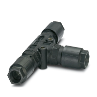 Rozdzielacz T - QPD T 4PE 3X9-16 BK | 1405402 Phoenix Contact