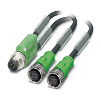 Kabel czujnikowy SAC-3P-M12Y/2X3,0-PUR/M12FS B | 1668988 Phoenix Contact