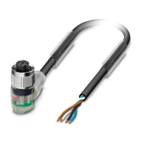 Kabel czujnika/urządzenia wykonawczego SAC-4P-10,0-PUR/M12FR-3L | 1681020 Phoenix Contact