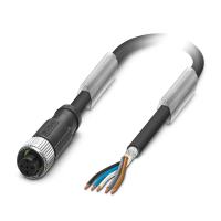Kabel czujnika/urządzenia wykonawczego SAC-5P- 5,0-PUR/M12FS SH, 5-pinowy, czarno-szary (5m) | 1682951 Phoenix Contact