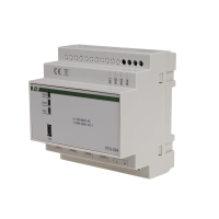 Sterownik sekwencyjny, impulsowo-czasowy, 4-kanałowy, 24-230V AC/DC, nastawa od 1s do 100h | MAX-PCS-534 F&F