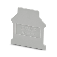 Pokrywa zamykająca D-UK 16, (DxSxW) 42,5x1,5x54mm szara | 3006027 Phoenix Contact