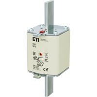 Wkładka bezpiecznikowa (topikowa) NH2 400A gF 500V szybka | 004139414 Eti