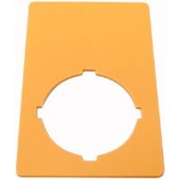 Szyld do przycisku M22-PV, M22-XZK, żółty RMQ-Titan | 216470 Eaton