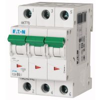 Wyłącznik nadprądowy 3-bieg. PLSM 10kA 6A B, PLSM-B6/3-MW | 242442 Eaton