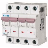 Wyłącznik nadprądowy 4-bieg. PLSM 10kA 32A C PLSM-C32/4-MW | 242615 Eaton