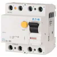 Wyłącznik różnicowo-prądowy 4-bieg. FRCMM 100A 30mA AC, FRCMM-100/4/003 | 170414 Eaton