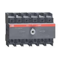 Przełącznik (I-0-II) 3P 125A 45kW, bez rączki i wałka, OT125F3C | 1SCA105037R1001 ABB