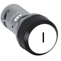 Przycisk monostabilny wklęsły 1NO 1NC CP11-10W-11, biały | 1SFA619110R1075 ABB
