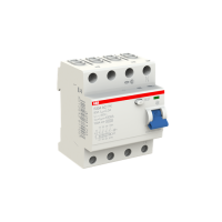 Wyłącznik różnicowo-prądowy F204 AC-80/0,3 STANDARD, 4P 80A 300mA AC, pro M compact | 2CSF204001R3800 ABB