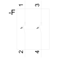 Wyłącznik nadprądowy 400V 10kA, 2-bieg., D, 2A* | 5SL4202-8 Siemens
