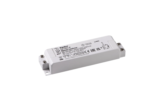 Transformator elektroniczny SET60-K 11,5 AC max 4900 mA zmienne IP20 | 1425 Kanlux