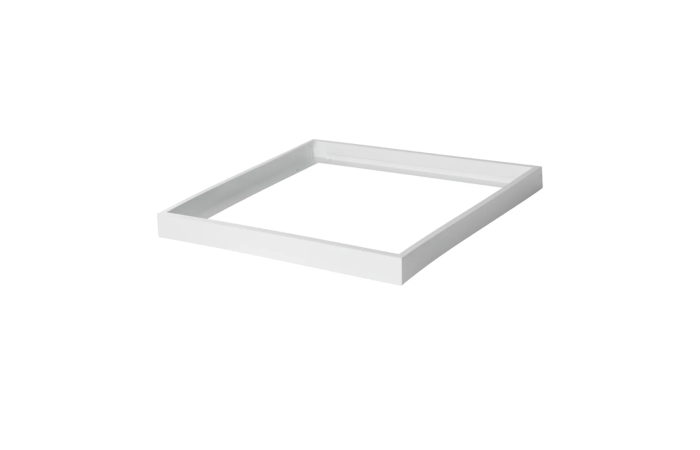Ramka natynkowa do paneli ADTR-H 6060 W kwadratowy dł. szer. 60cm wys.6,5cm kolor biały złożona | 29843 Kanlux