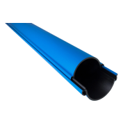 Rura osłonowa sztywna dzielona ROS-D 120 250N, HDPE, dwudzielna, niebieska (3m/43szt) APS | 13038 TT Plast