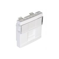 Moduł 1 x złącze RJ, biały mat, Quadro 45 | 45976SBM Efapel
