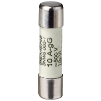 Wkładka bezpiecznika cylindrycznego, 10x38 mm, 8 A, gG, Un AC: 500 V, SENTRON | 3NW6008-1 Siemens