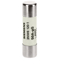 Wkładka bezpiecznika cylindrycznego, 14x51 mm, 8 A, gG, Un AC: 690 V, SENTRON | 3NW6108-1 Siemens