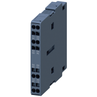 Blok łączników pomocniczych 1NO+1NC, EN50012, 10 mm, wielk. S3-S12 do styczników silnikowych, 2pol. | 3RH1921-2JA11 Siemens