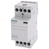 Stycznik instalacyjny z 4 zestykami zwiernymi, zestyk na AC 230 V, 400 V 25 A sterowanie AC 115 V | 5TT5030-1 Siemens