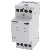 Stycznik instalacyjny z 3 zestykami zwiernymi i 1 NC, zestyk do AC 230V, 400V 25A | 5TT5831-2 Siemens