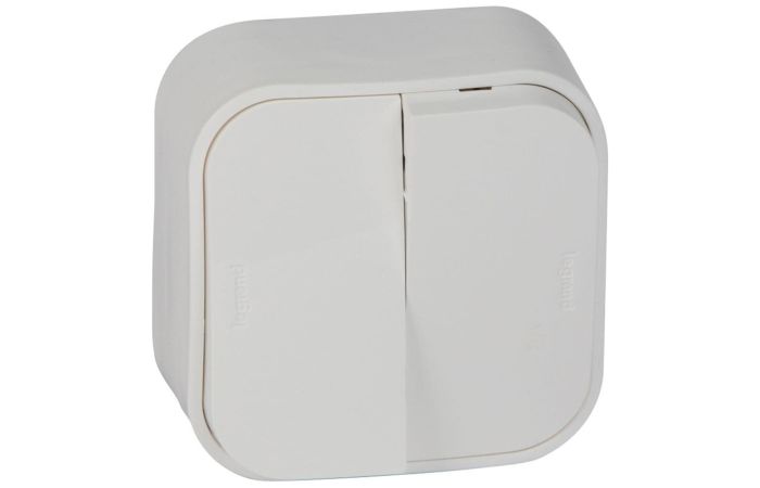 Łącznik świecznikowy 10AX, biały, Forix IP20 | 782402 Legrand