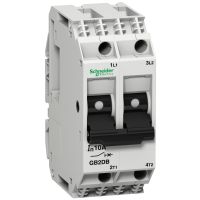 Wyłącznik silnikowy miniaturowy TeSys GB2 4A 2P | GB2DB09 Schneider Electric