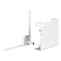 Kolano 90st 140x55 mm PC/ABS biel polarna Optiline 45 | ISM10303P Schneider Electric