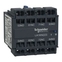 Blok styków pomocniczych bezzwłocznych TeSys K 3NO 1NC | LA1KN313 Schneider Electric