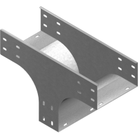 Trójnik redukcyjny TRRZC200H100 (STD), gr.blachy 2,0mm | 313920 Baks