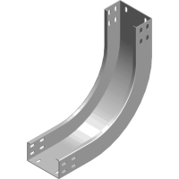 Łuk wewnętrzny 90st. LZWP200H50, gr.blachy 1,5mm (STD) | 351820 Baks