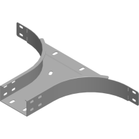 Trójnik dostawny TKZDP50H50, gr.blachy 1,5mm | 354005 Baks