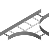 Trójnik drabin TDSC500H100, gr.blachy 2,0mm | 411052 Baks