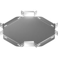 Czwórnik korytka CZKBJ50H50, gr.blachy 1,0mm | 151003 Baks