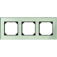 Ramka potrójna, szkoło, szmaragdowy, M-Elegance, Merten | MTN404304 Schneider Electric