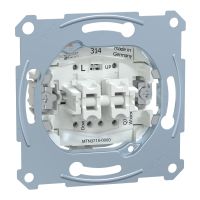 Łącznik żaluzjowy, mechanizm 1-bieg 10A 250V, Merten | MTN3715-0000 Schneider Electric