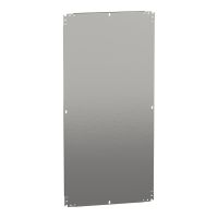 Pełna płyta montażowa 1200 x600mm (WxG) wykonana z arkusza stali galwanicznej | NSYMM126 Schneider Electric