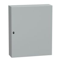 Obudowa wisząca Spacial S3D drzwi gładkie z pł.mont 1200x1000x300 (WxSxG) IP66 IK10 RAL7035, Spacial | NSYS3D121030P Schneider Electric