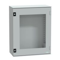 Obudowa poliestrowa wisząca 530x430x200 drzwi przezroczyste, Thalassa | NSYPLM54TG Schneider Electric