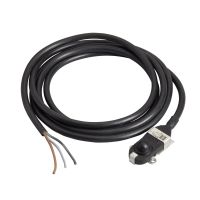 Łącznik krańcowy OsiSense XC miniaturowy, trzpień kulisty obudowany, długość przewodu 2 m | XC011L2 Telemecanique Sensors
