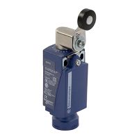 Łącznik krańcowy dźwignia z rolką termoplastyczną 1NC+1NO dławik ISO M12x1,5 | XCKP2118M12 Telemecanique Sensors