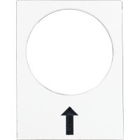 Tabliczka opisowa biała prostokatna 30x40mm w lewo wolno | ZB2BY4907 Schneider Electric