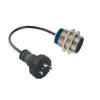 Czujnik indukcyjny XS6 M30 mosiądz pokryty niklem 12 mm 800Hz NO 200 mA 24-240V, XS6 M30 | XS630B1MAL01C Telemecanique Sensors