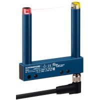 Czujnik fotoelektryczny OsiSense XU XUV widełkowy 80X60mm 12..24VDC M8 | XUVR0608PANM8 Telemecanique Sensors