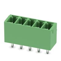 Gniazdo MCV 1,5/ 5-G-3,81, 5-biegunowe, 160V, zielone | 1803455 Phoenix Contact