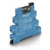 Przekaźnikowy moduł sprzęgający SSR MasterBASIC 1Z sterowanie 24V DC wyjście 6A 24V DC | 39.10.7.024.9024 Finder