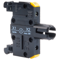 Oprawa lampki 230VAC, szynowa LED, BA9S | ST22-1417\R08 Spamel